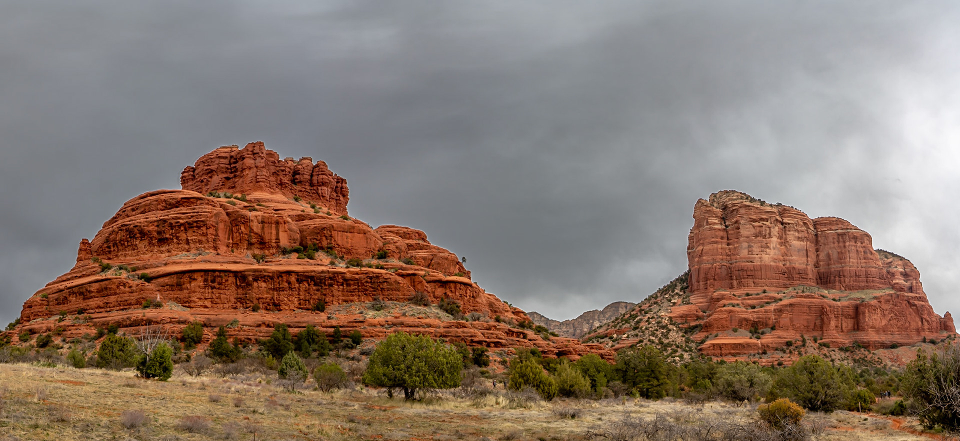 Enchanting Red Rocks of Arizona - Comprised of layers of sediment deposited over millions of years.