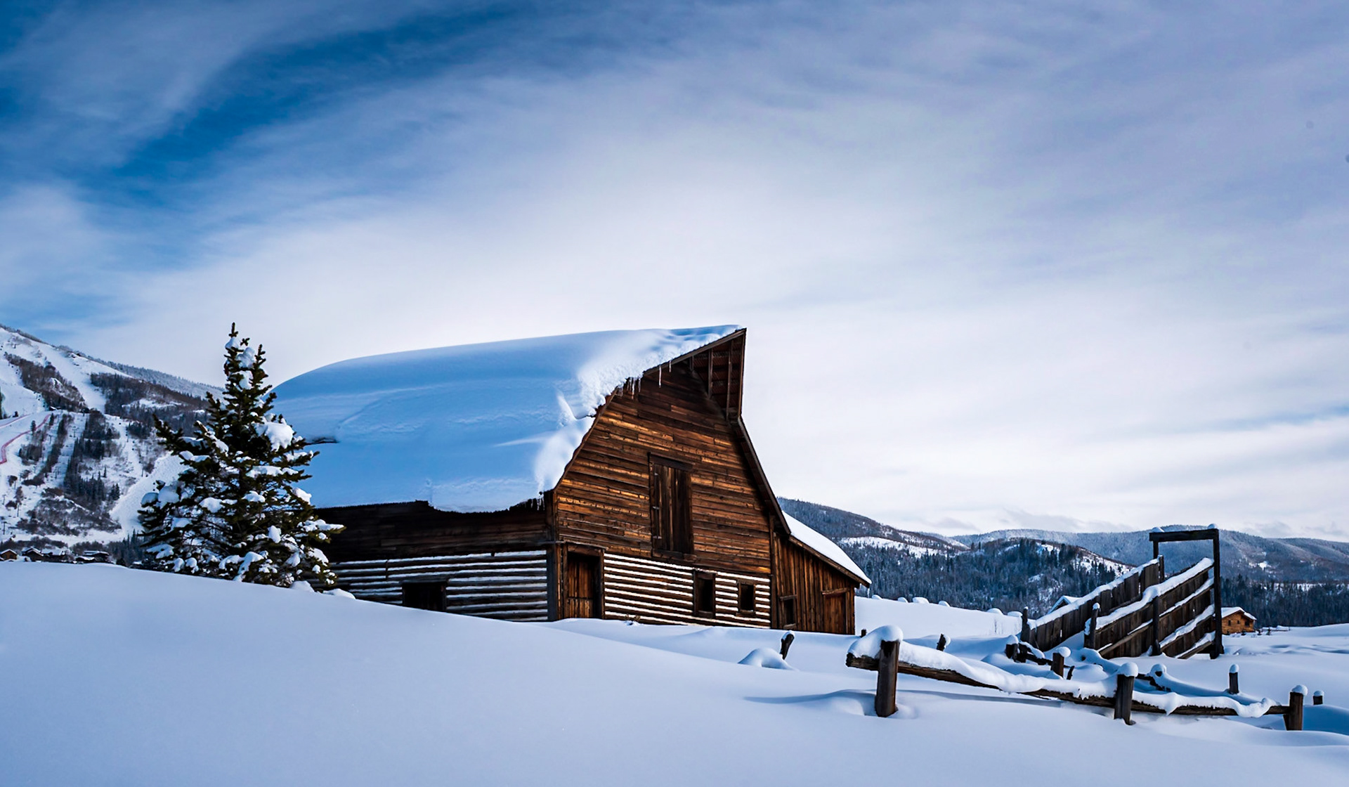 The More Barn aka the Steamboat Barn