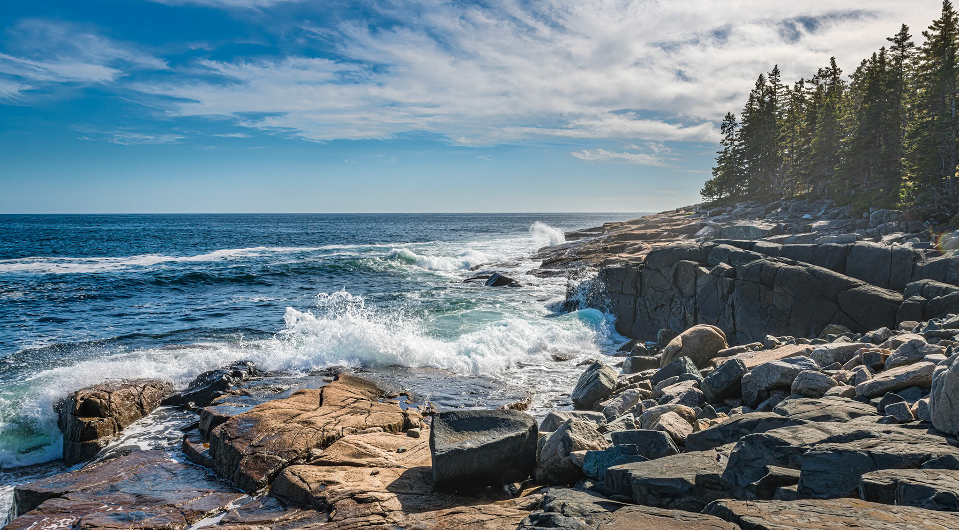 Atlantic Meets The Schoodic Peninsula