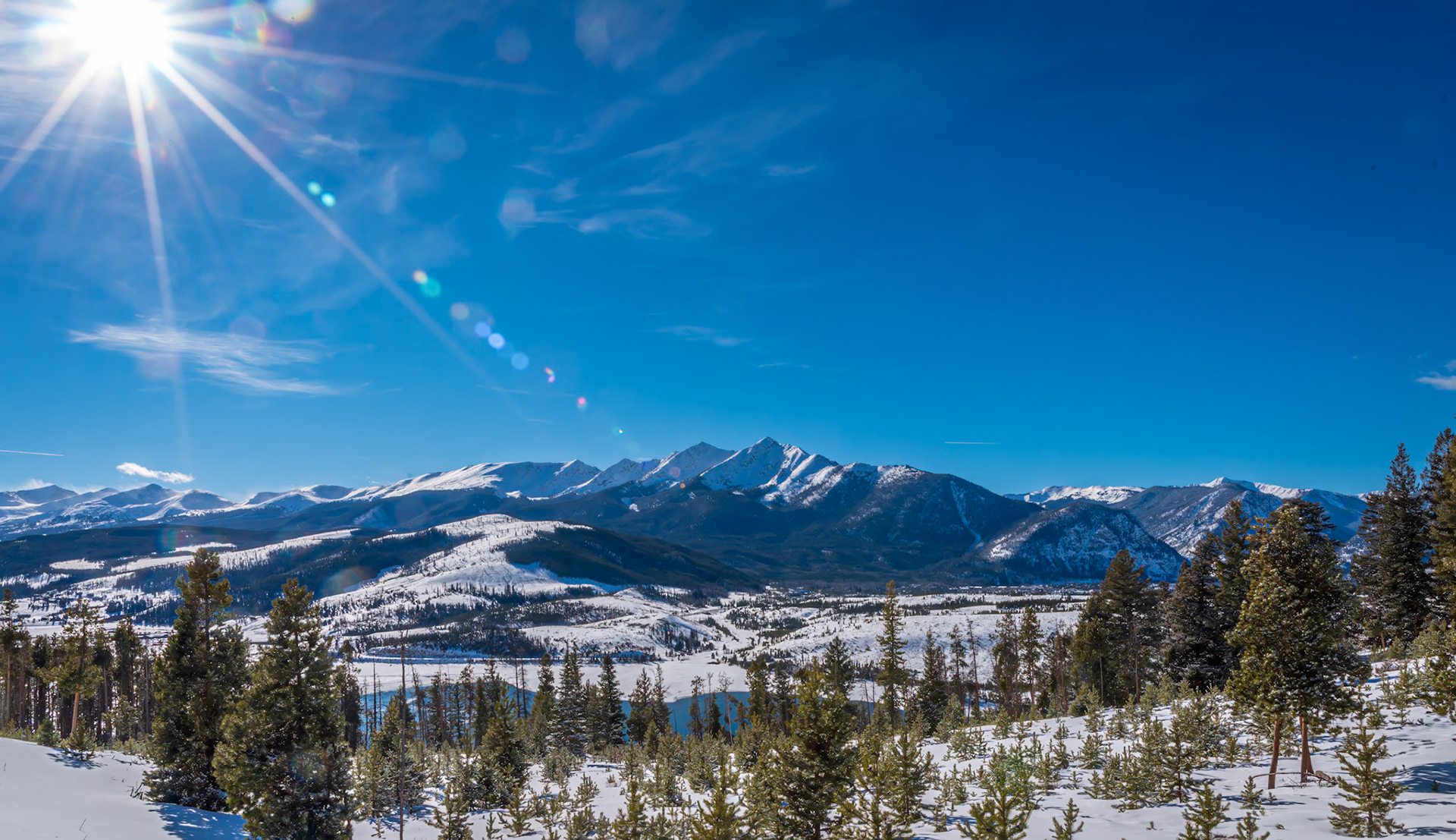 Colorado Rocky Mountain Winter Wonderland