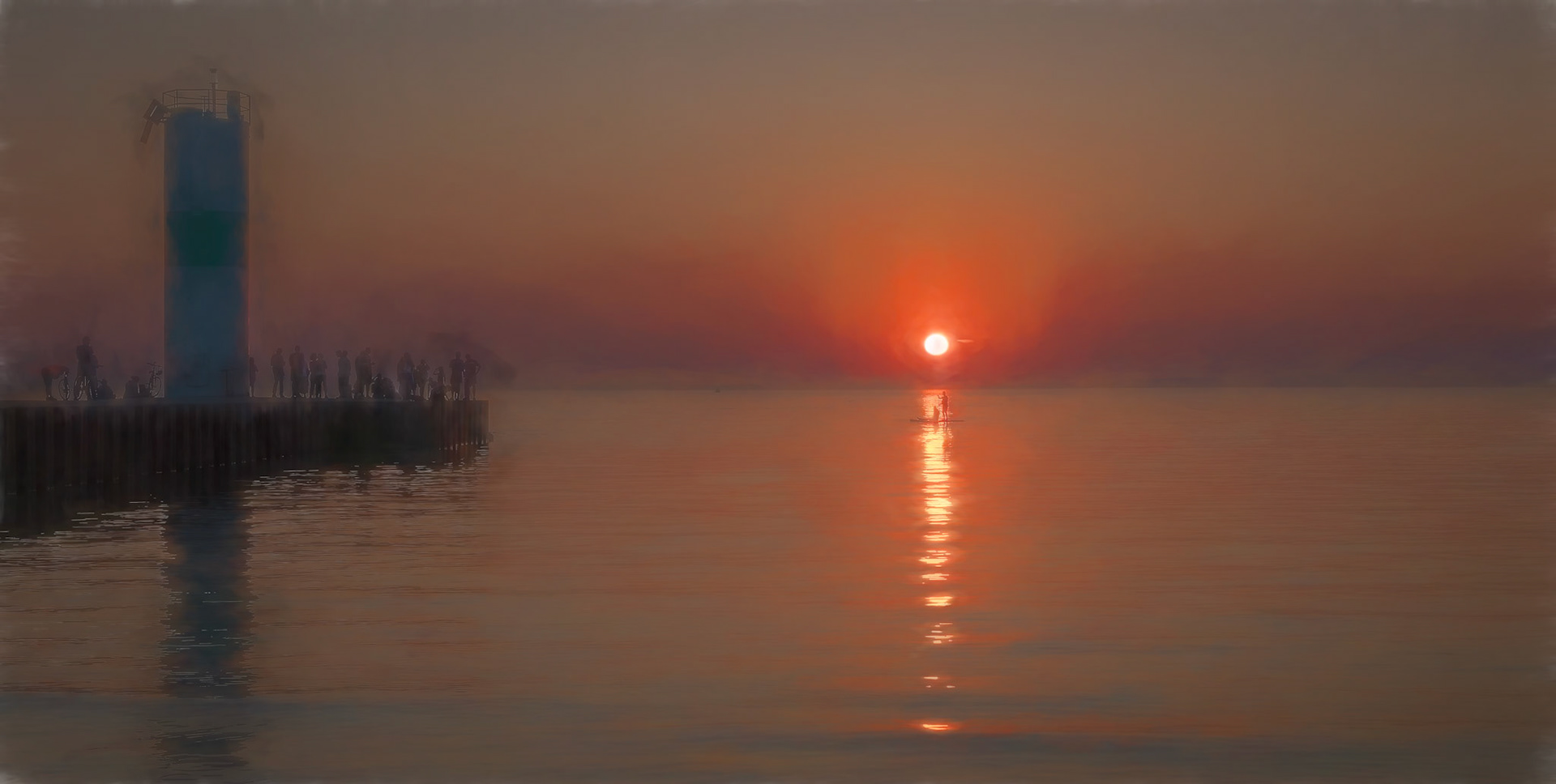 Pentwater Sunset Dreamscape