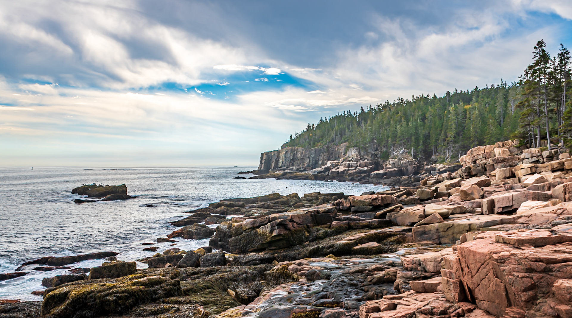 Otter Cliff - Along the Maine shoreline