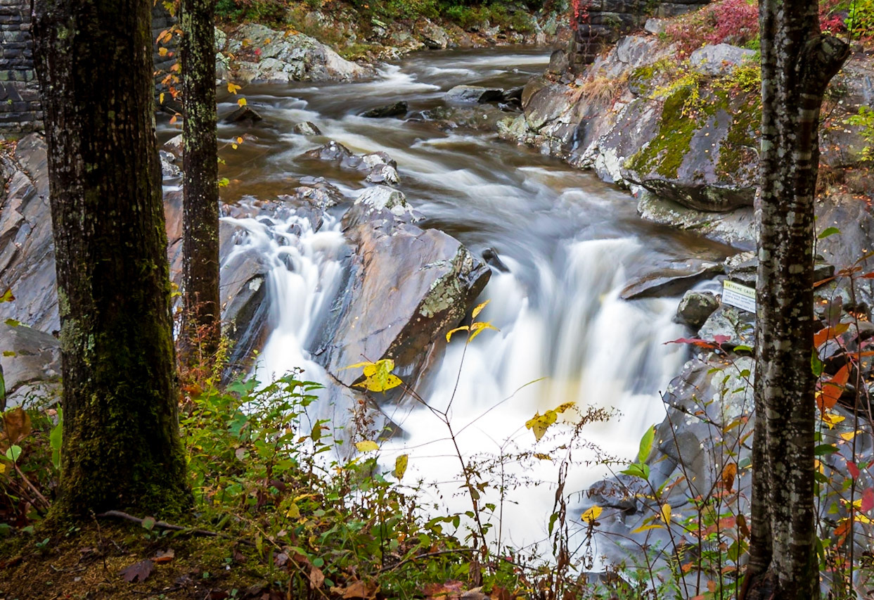 The Sinks Waterfall - Along the Little River