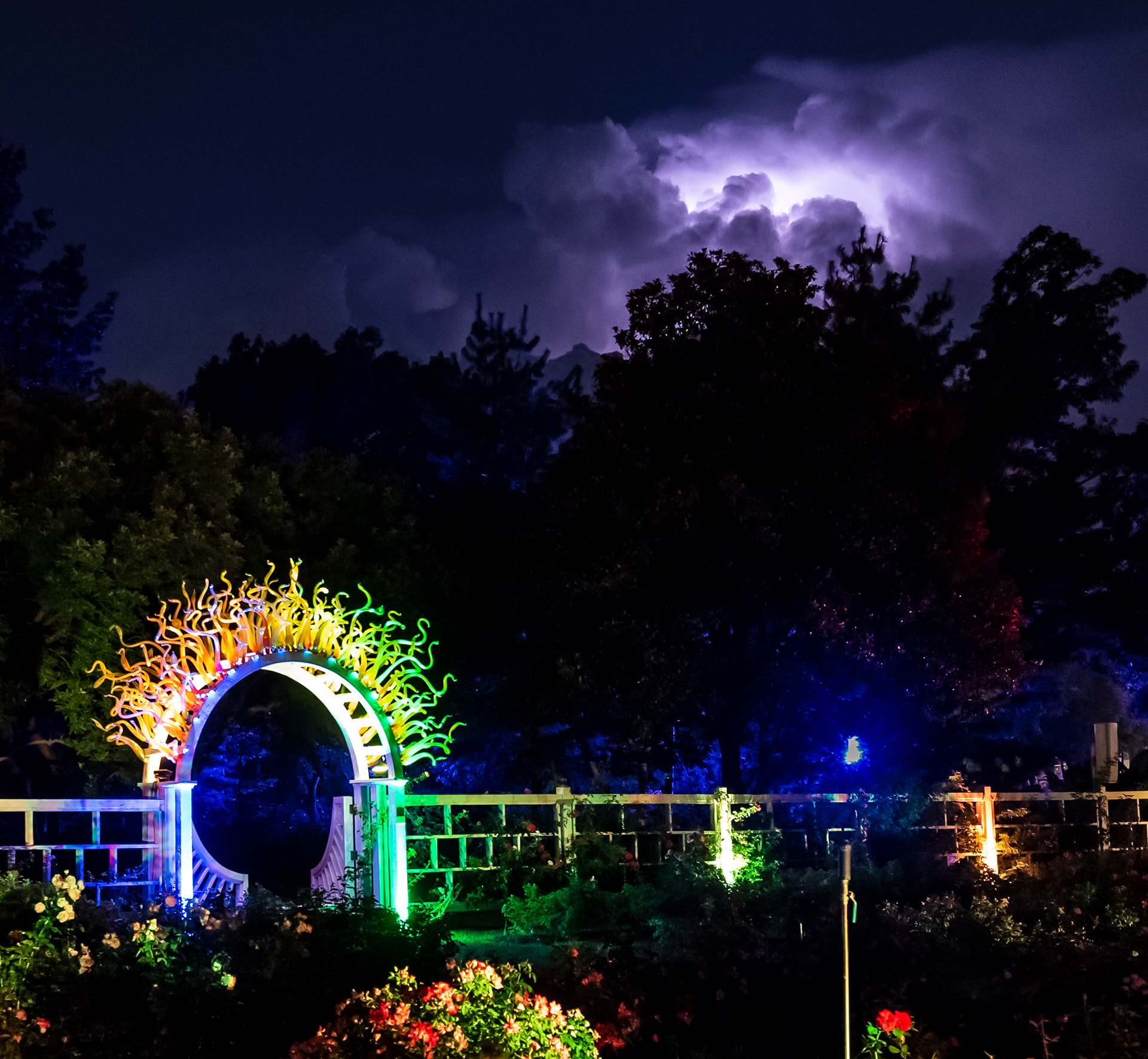 Two Light Shows For The Price of One