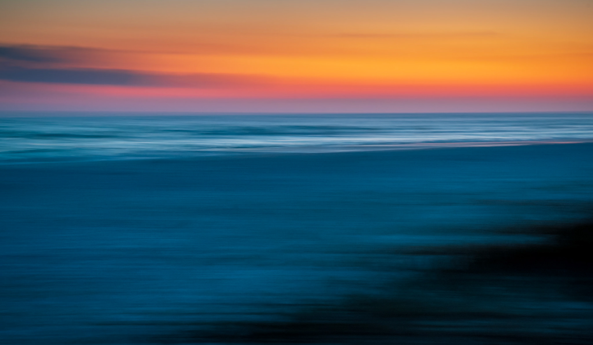Dreamscape - Siesta Key Beach sunset abstract