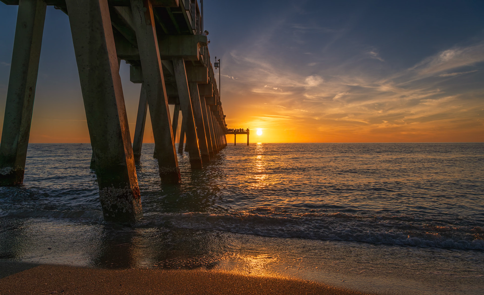 Venice Fishing Pier Sunset