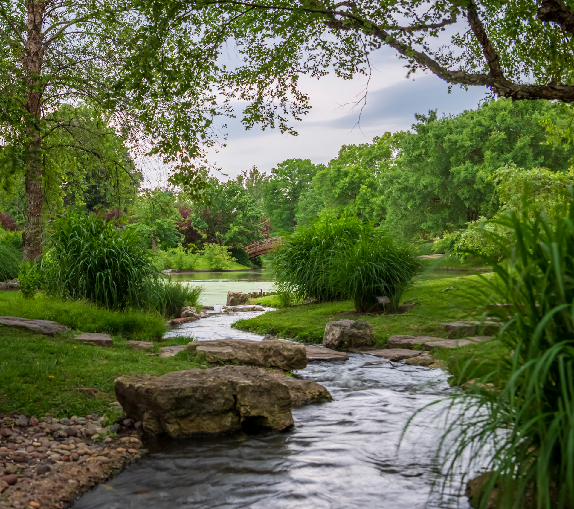 Seiwa-en - The Japanese Garden in the Missouri Botanical Garden, recreated in the tradition and philosophy of a “garden of pure, clear harmony and peace.”