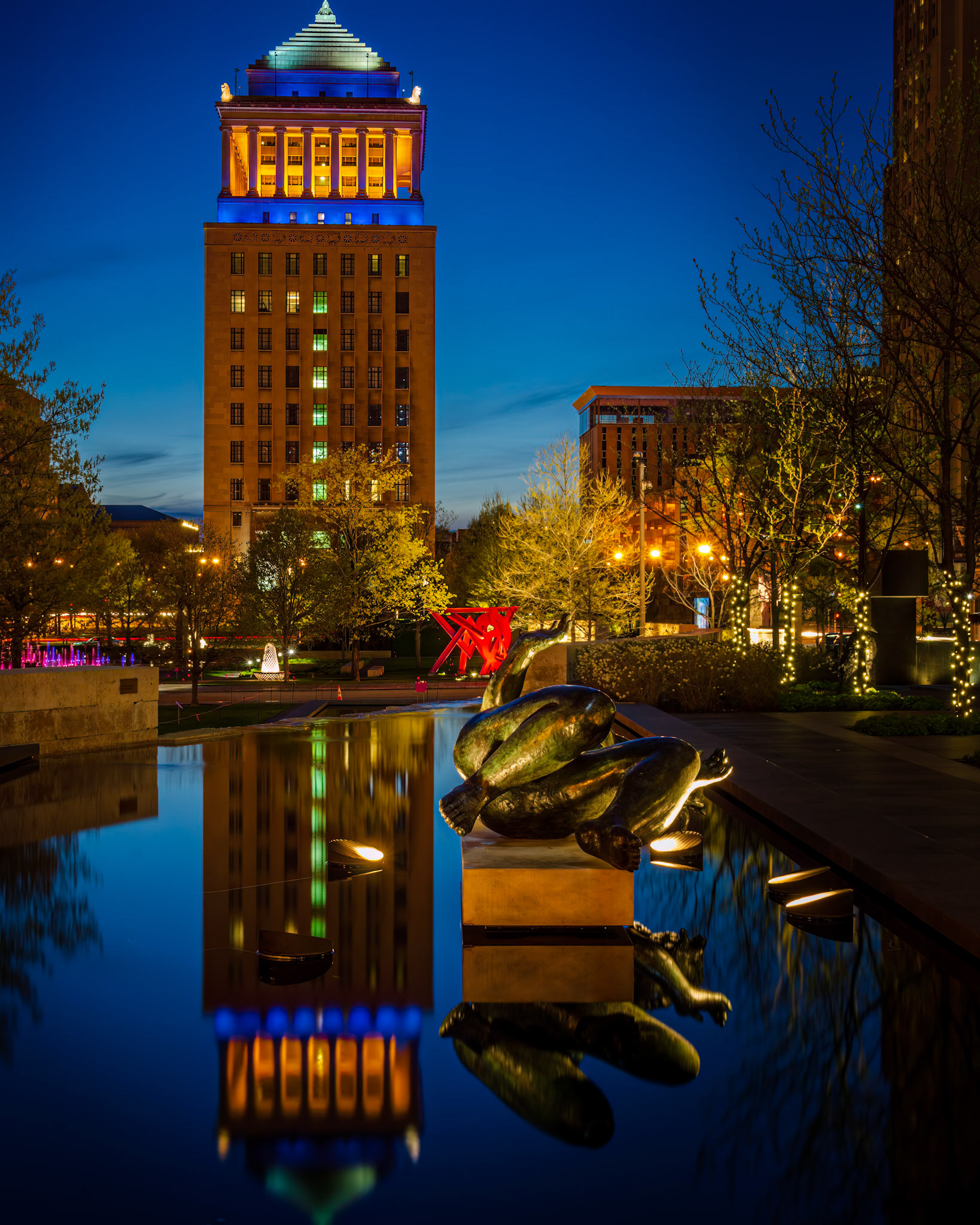 City Garden Reflections - St. Louis