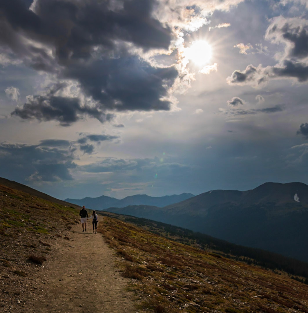 Hiking On Top of the World