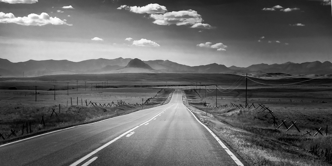 On The Road To Yellowstone Somewhere in Montana