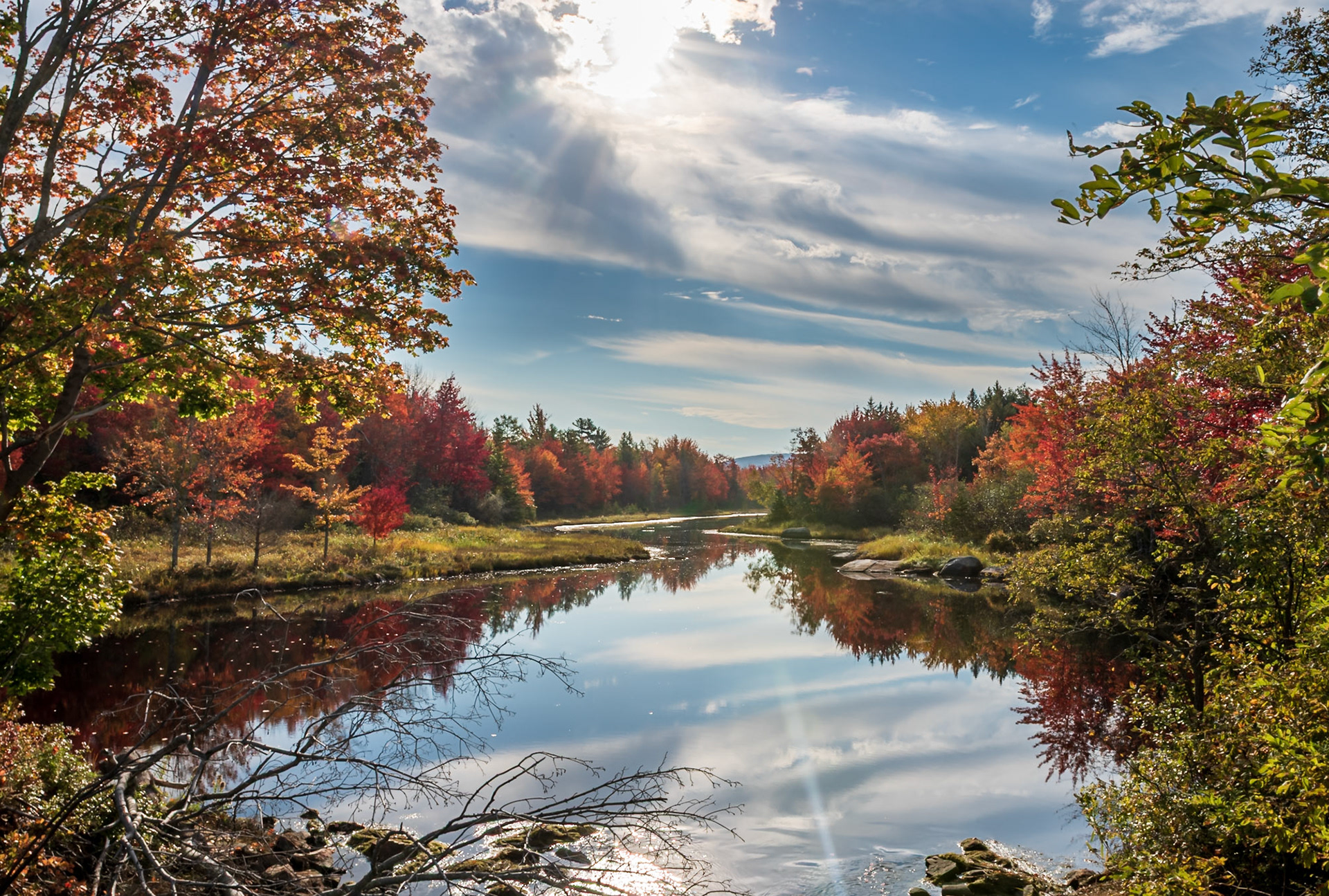 Autumn At The Mt Desert Narrows - On Mt Desert Island near Bar Harbor, Maine