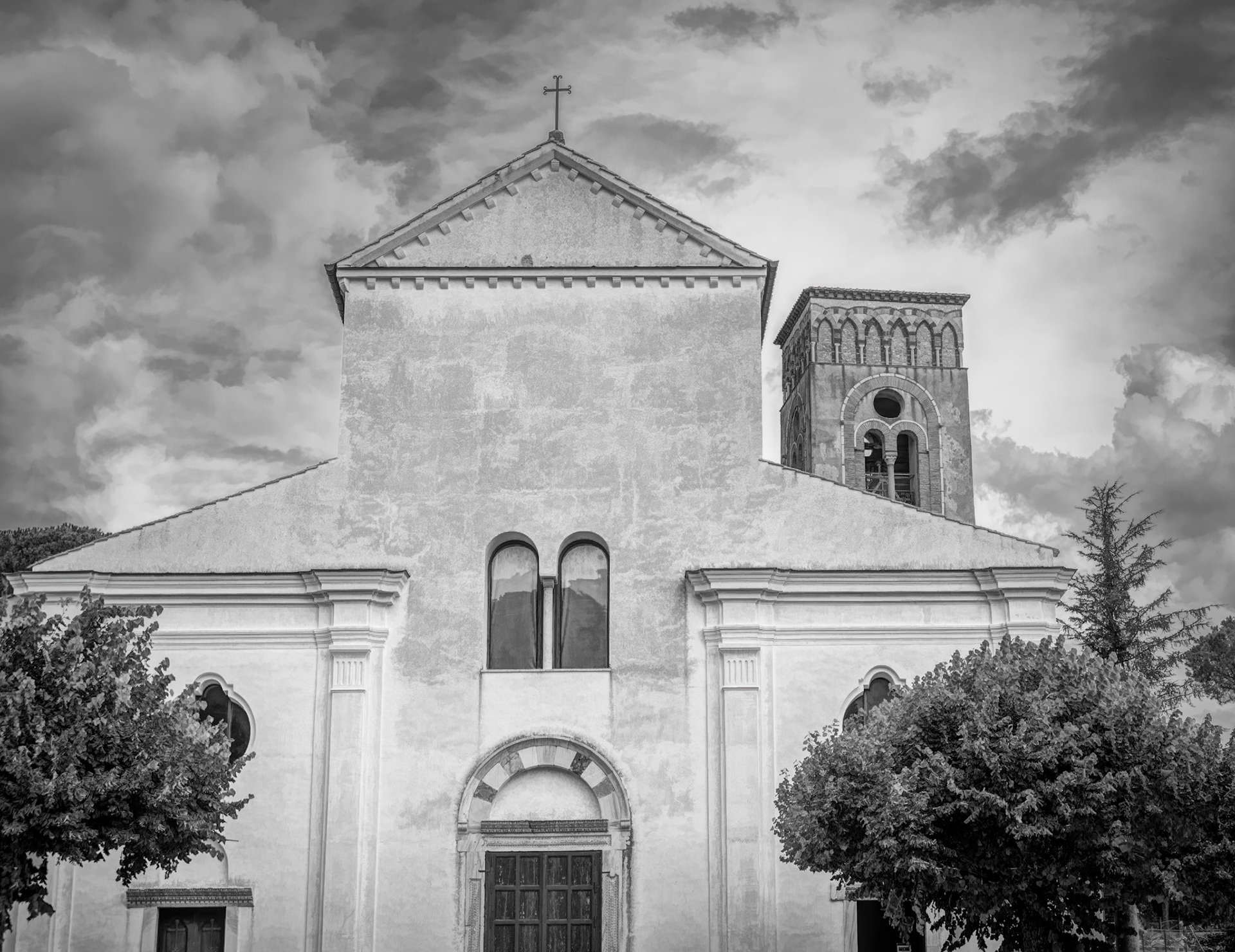 Ravello Duomo - Basilica di Santa Maria Assunta e San Pantaleone - a modest cathedral (by Italian standards) built in the 11th century, located in the City Square of Ravello