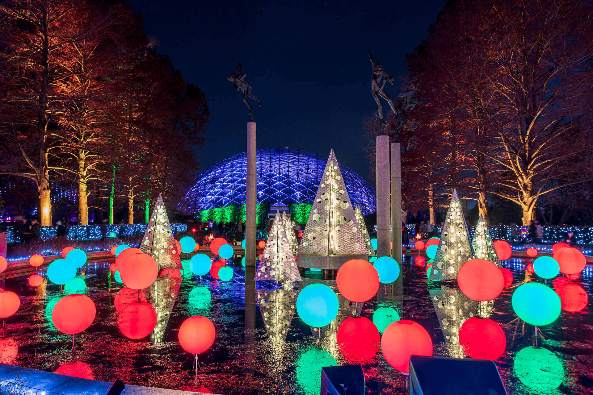 Garden Glow 2021 at the Missouri Botanical Garden