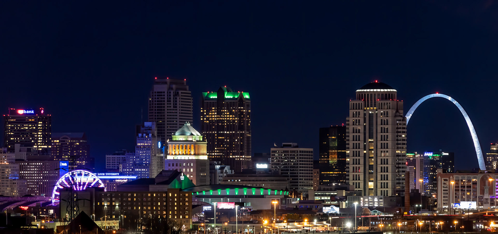 St. Louis Skyline at Night