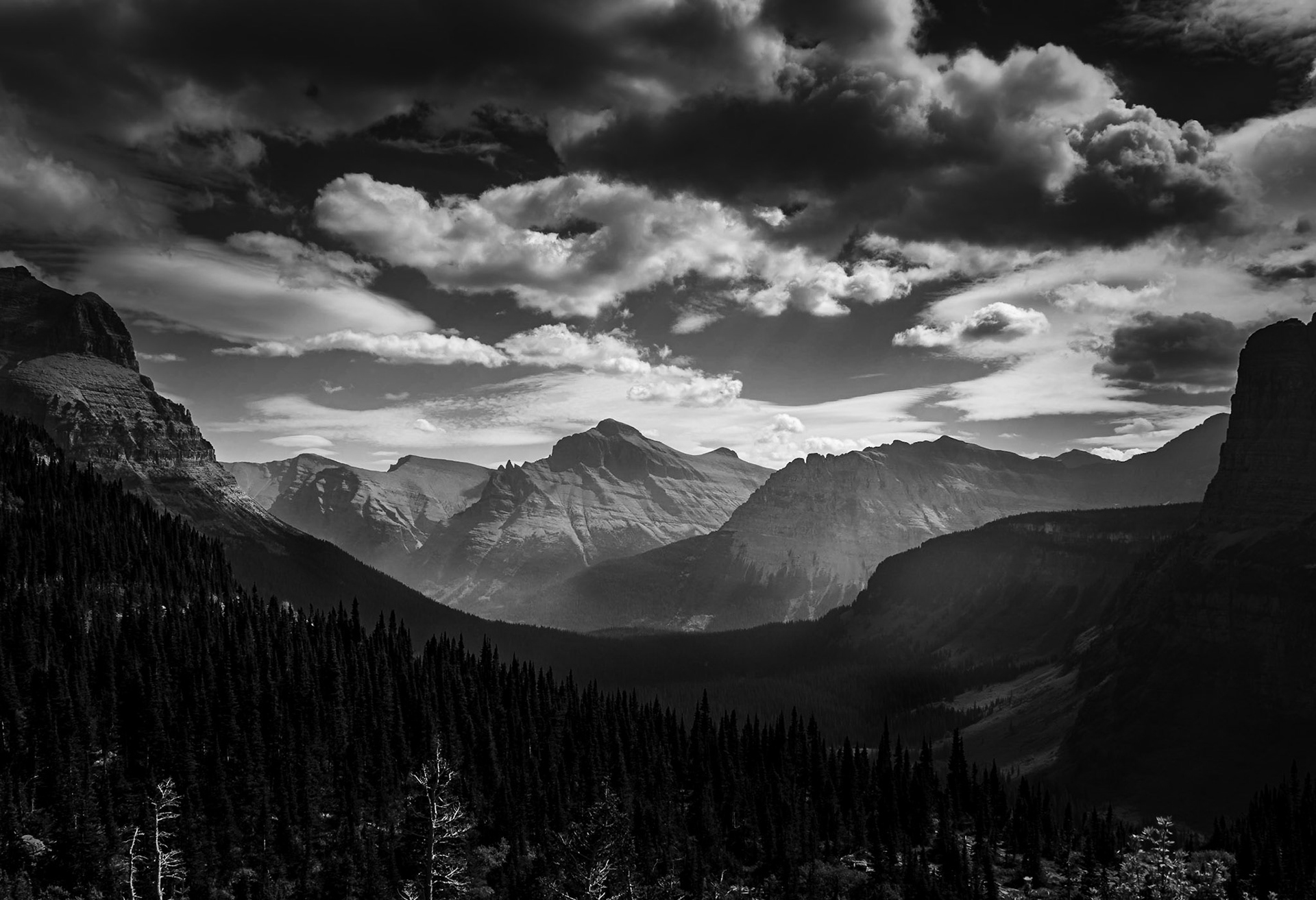 Glacier National Park Landscape