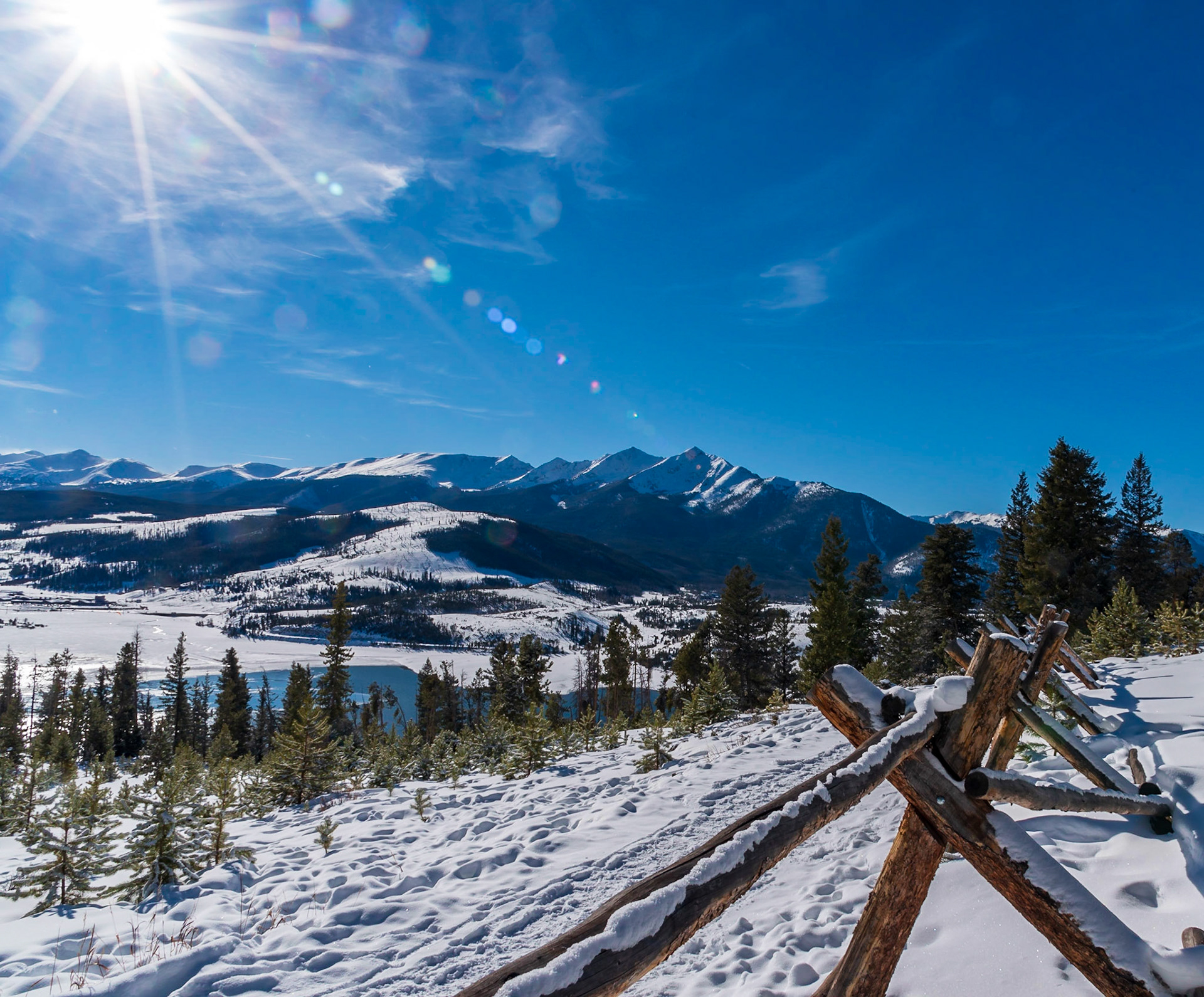 Sapphire Point Landscape - Taken at Sapphire Point on Swan Mountain Road between Keystone and Breckenridge