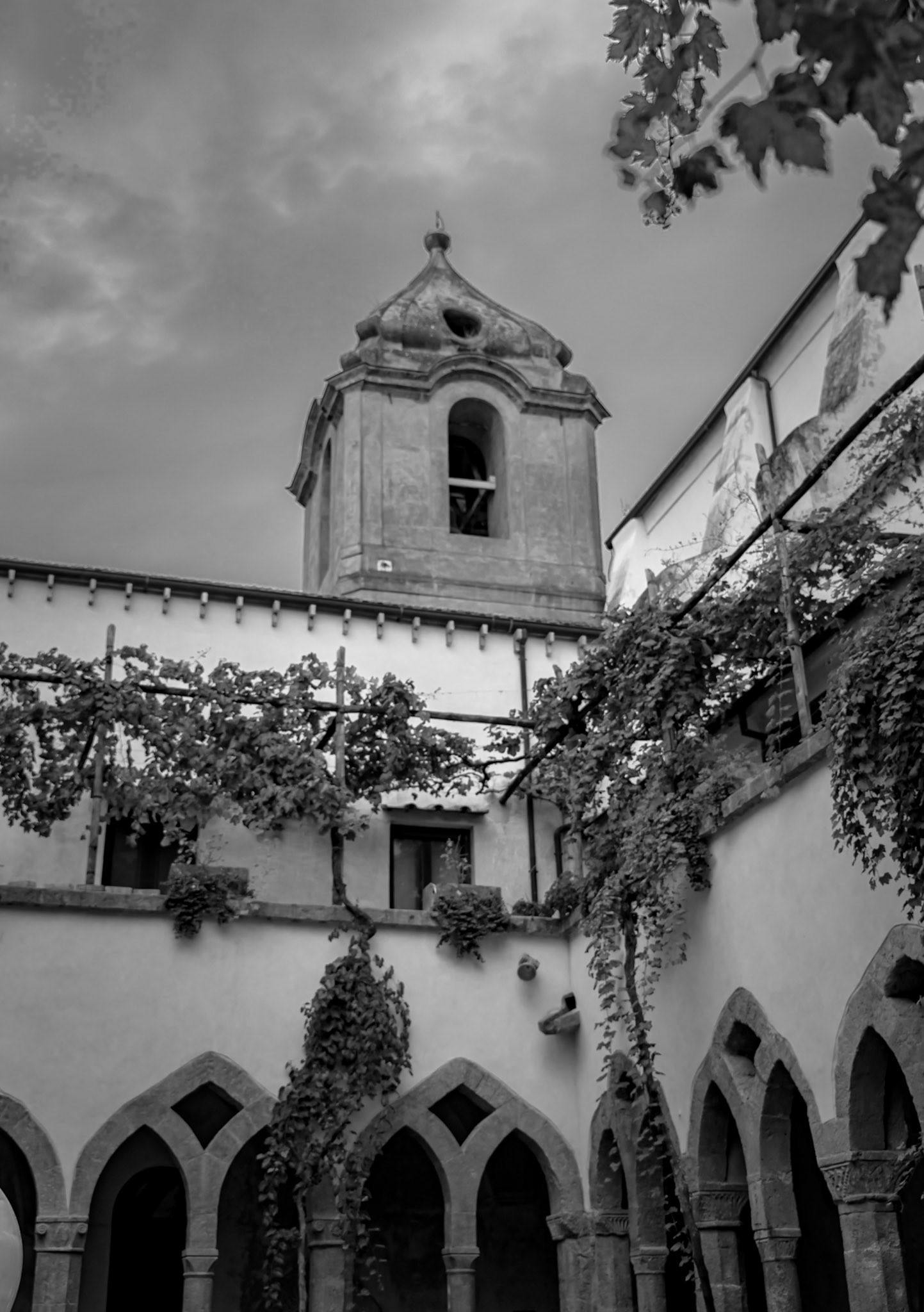 Courtyard By Sorrento - Chiostro di San Francesco in Sorrento Italy