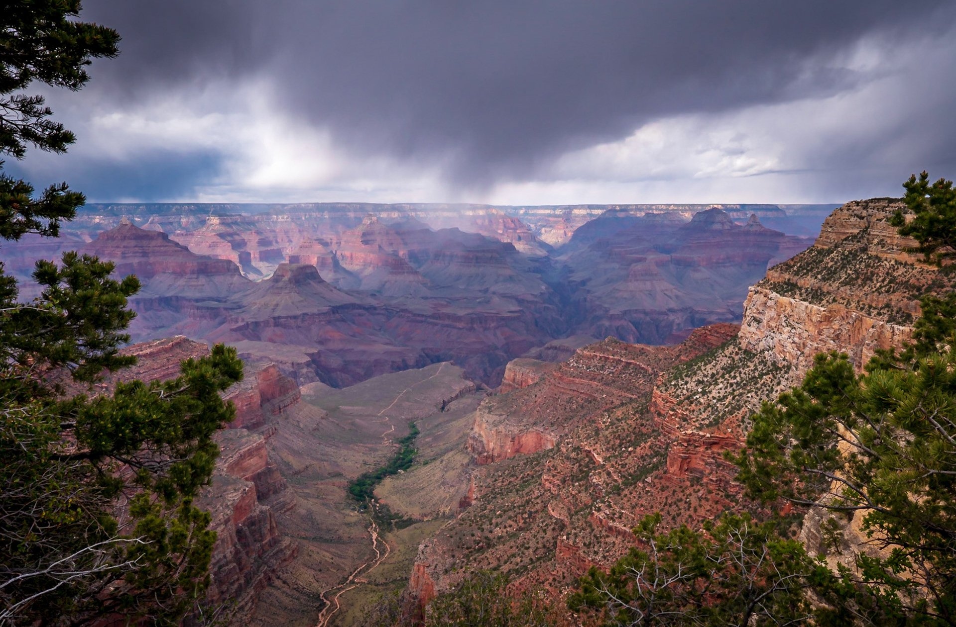 Grand Canyon view from the south rim