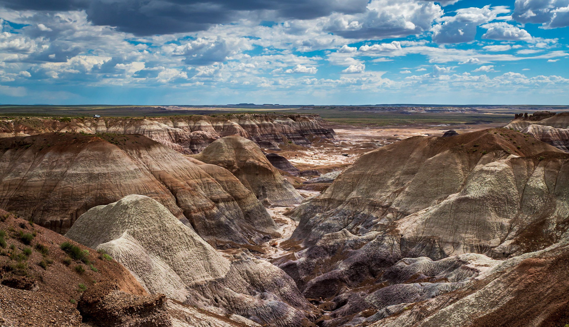 Hues &amp; Contours of the Painted Desert in the Petrified Forest National Park