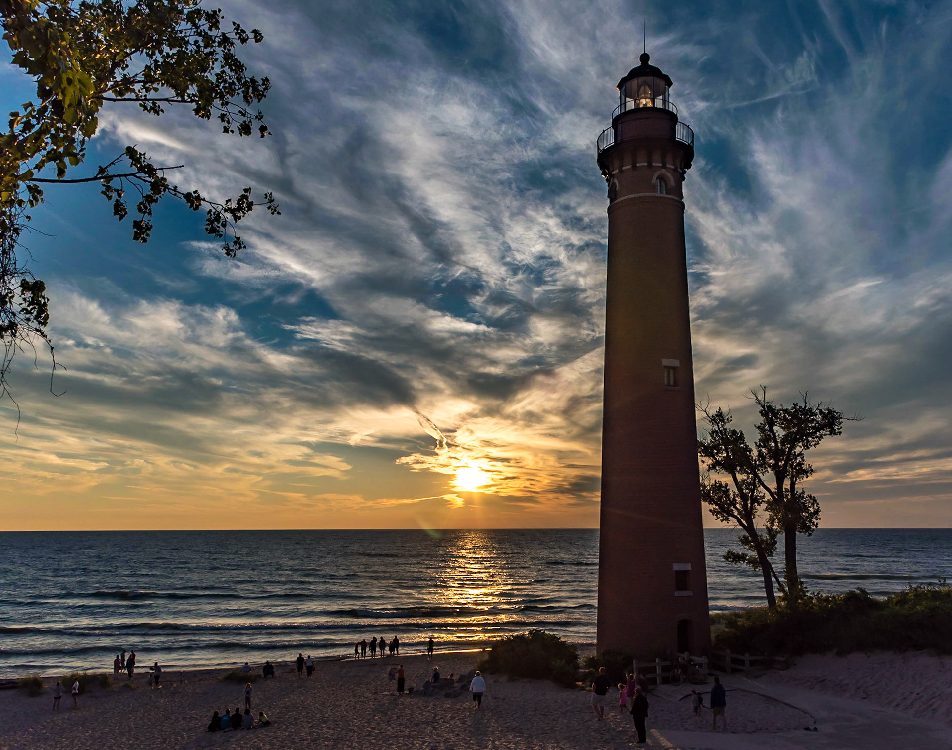 Little Sable Point Lighthouse at Silver Lake State Park Michigan