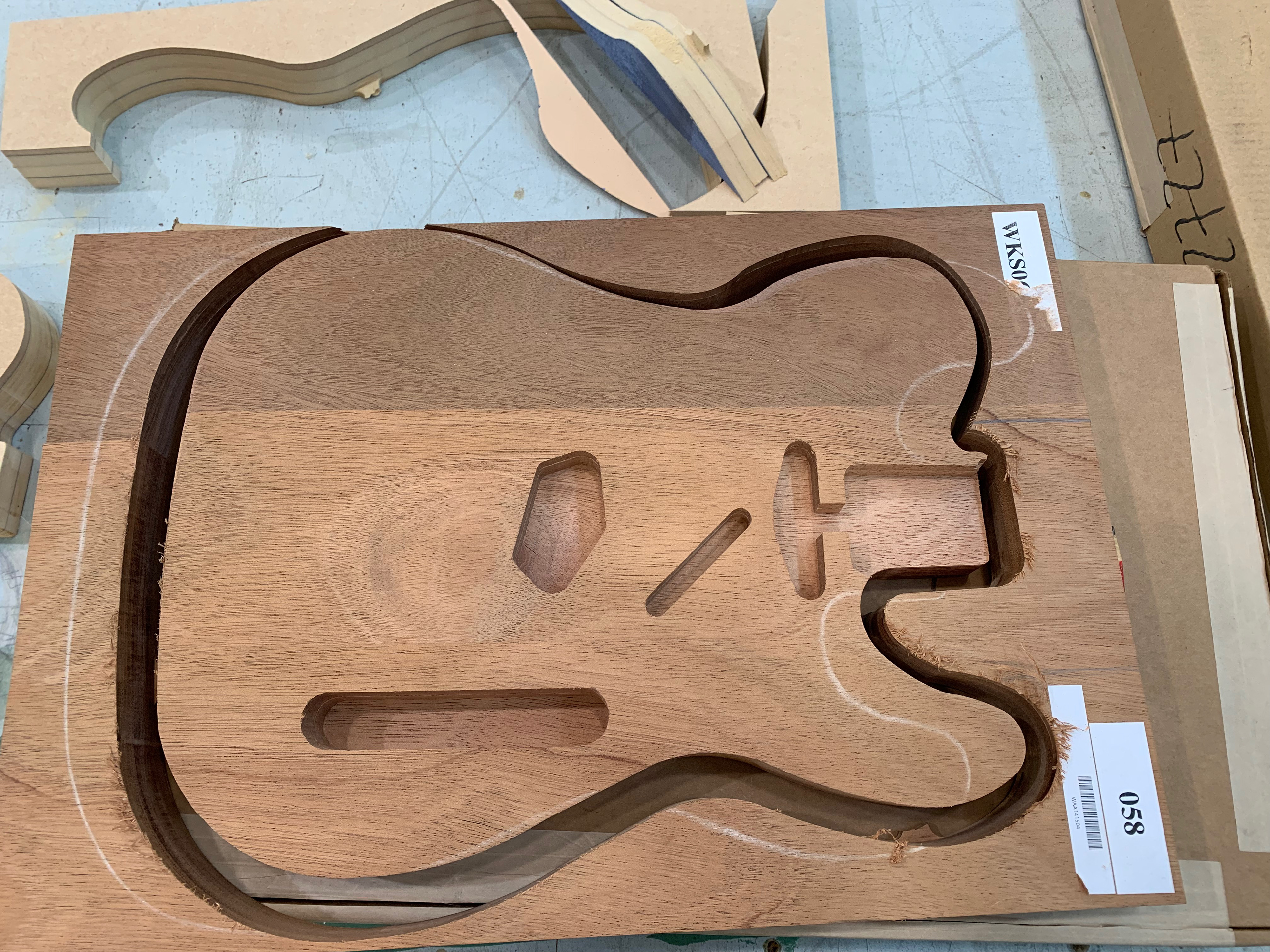 Finished CNC Cut