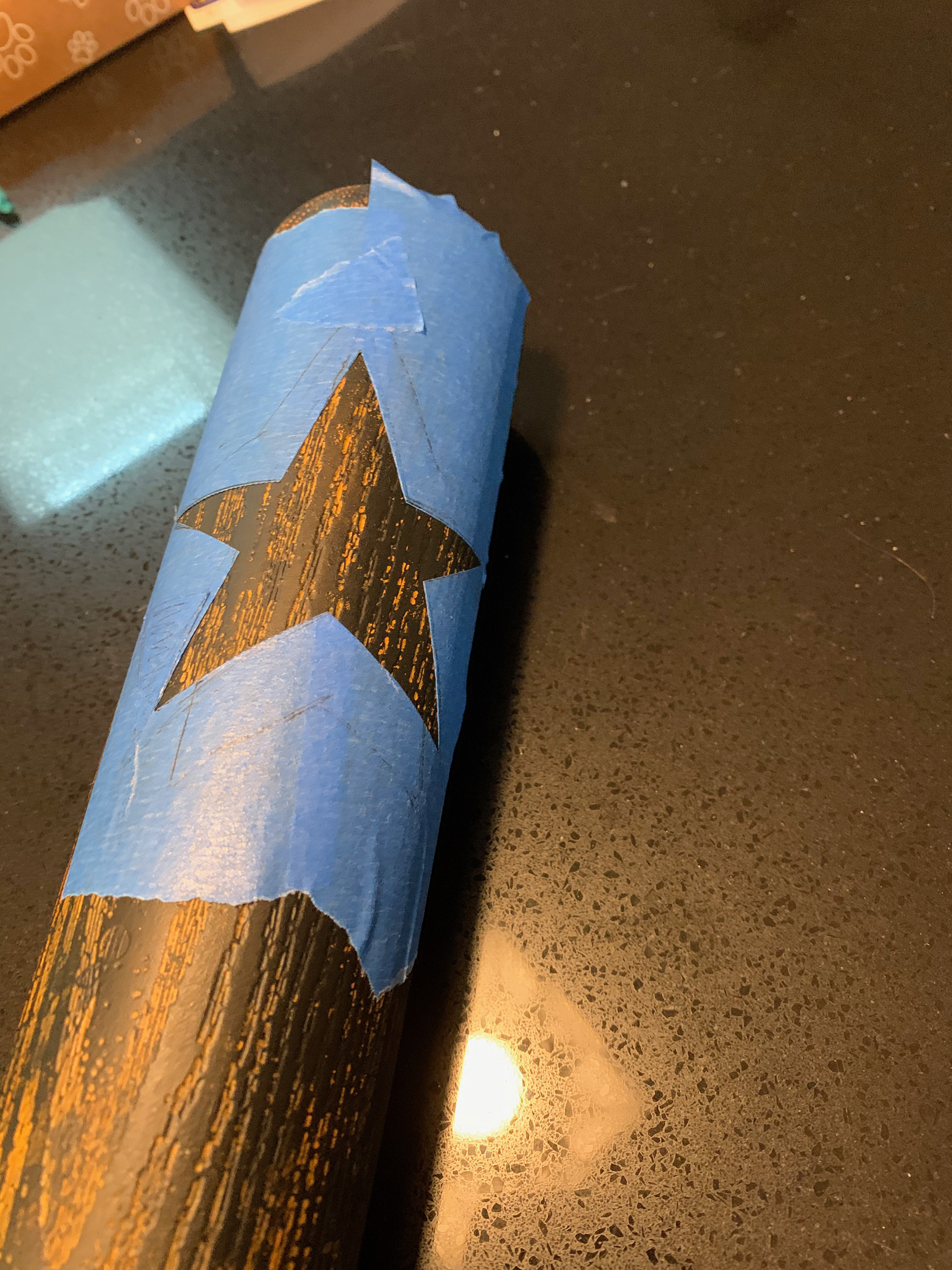 Tape Stencil for Star