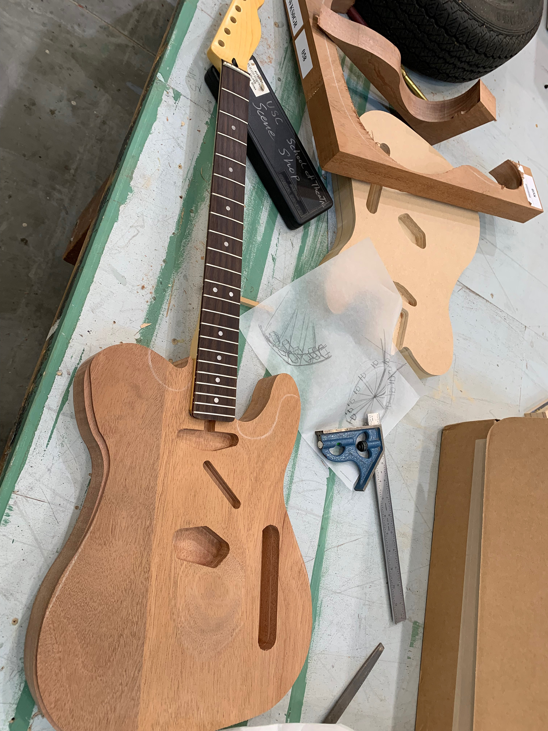 Dry fit neck