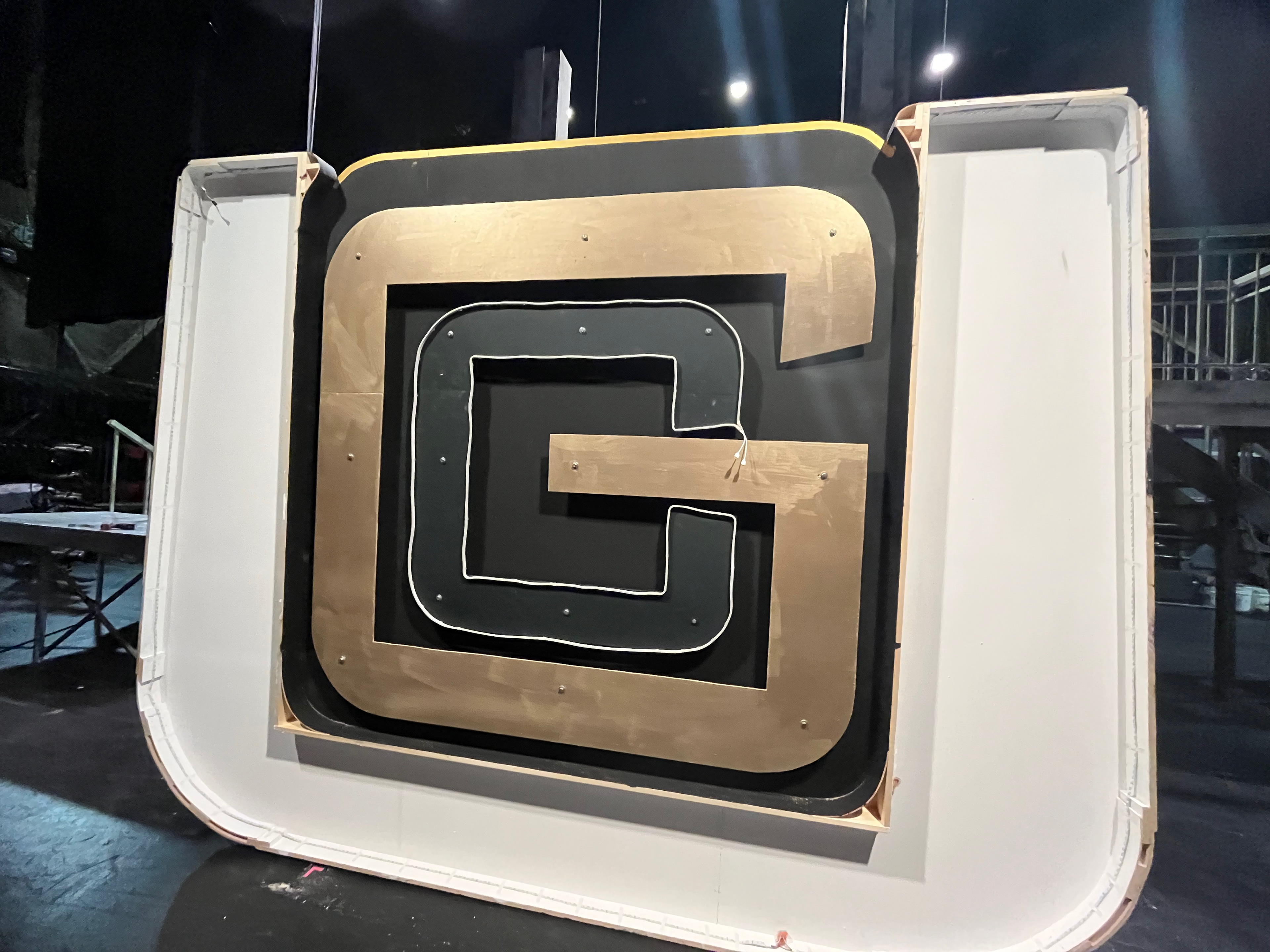 UGC Sign ready for hanging and plastic insert