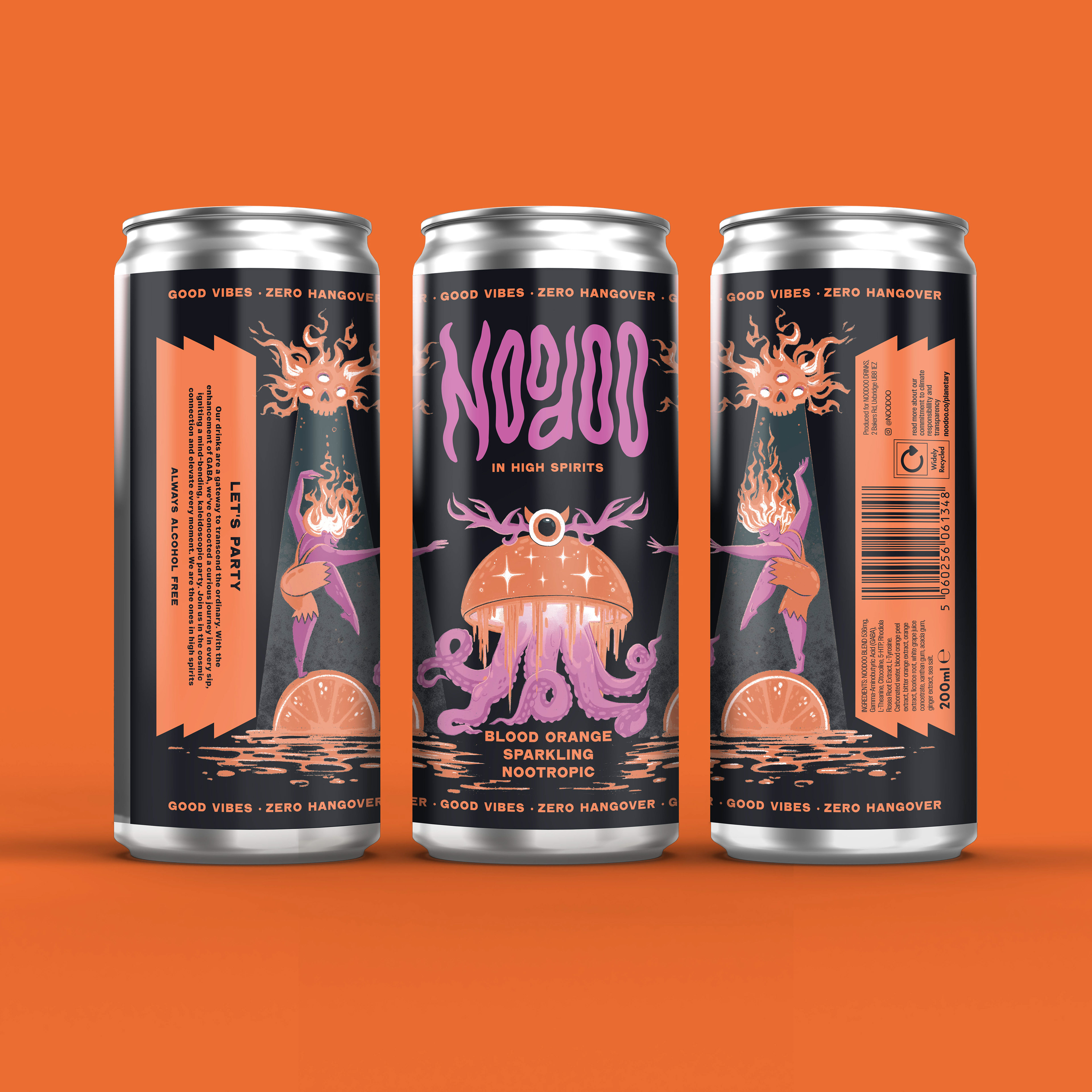 Blood orange mockup