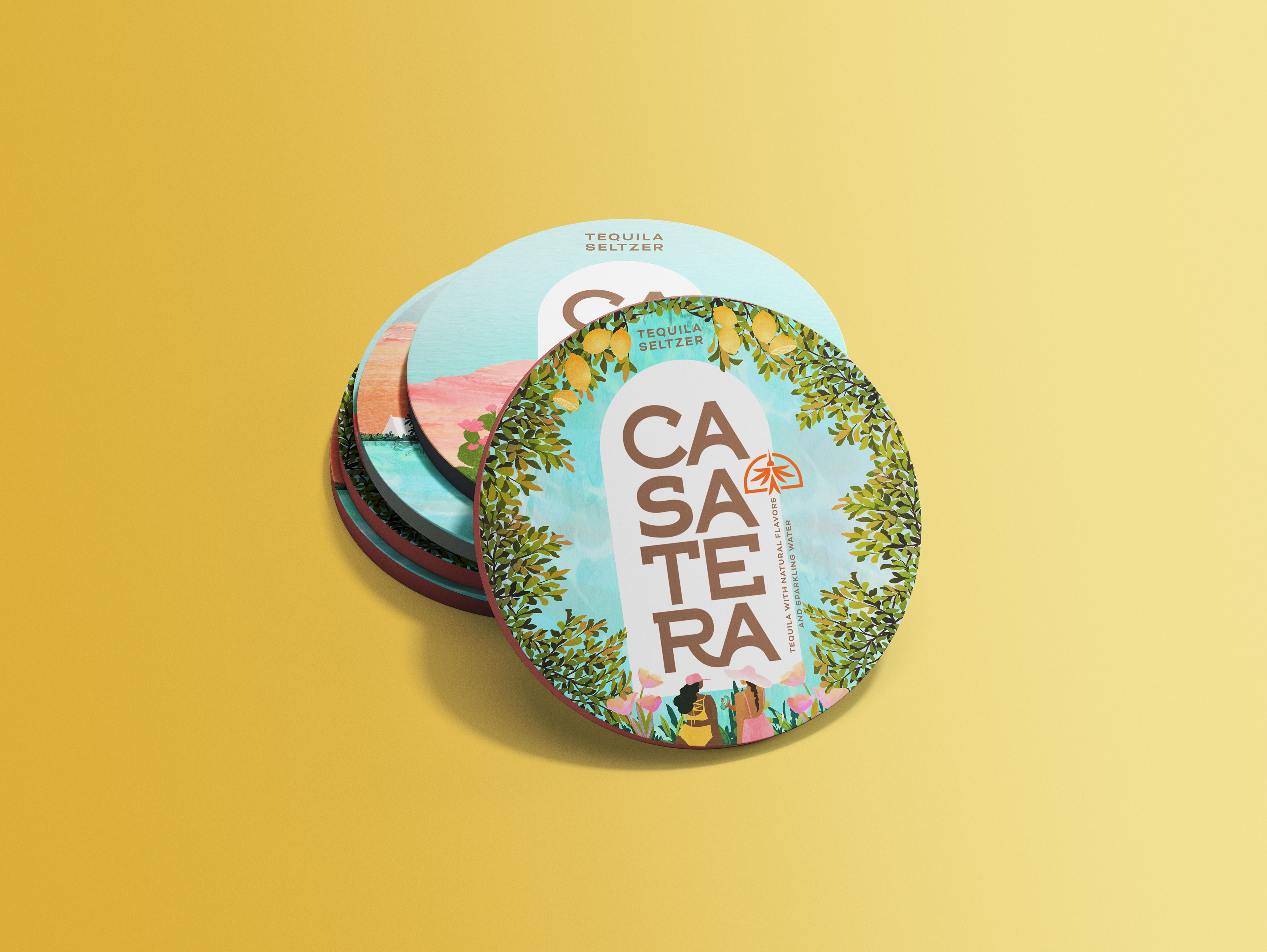 Coaster mockup