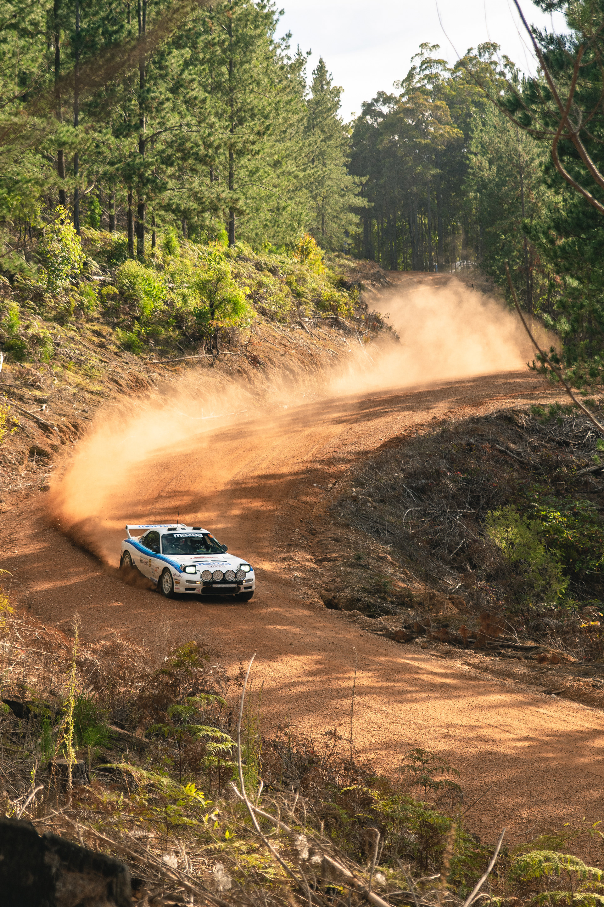 Mazda RX-7 at Forest Rally 2023