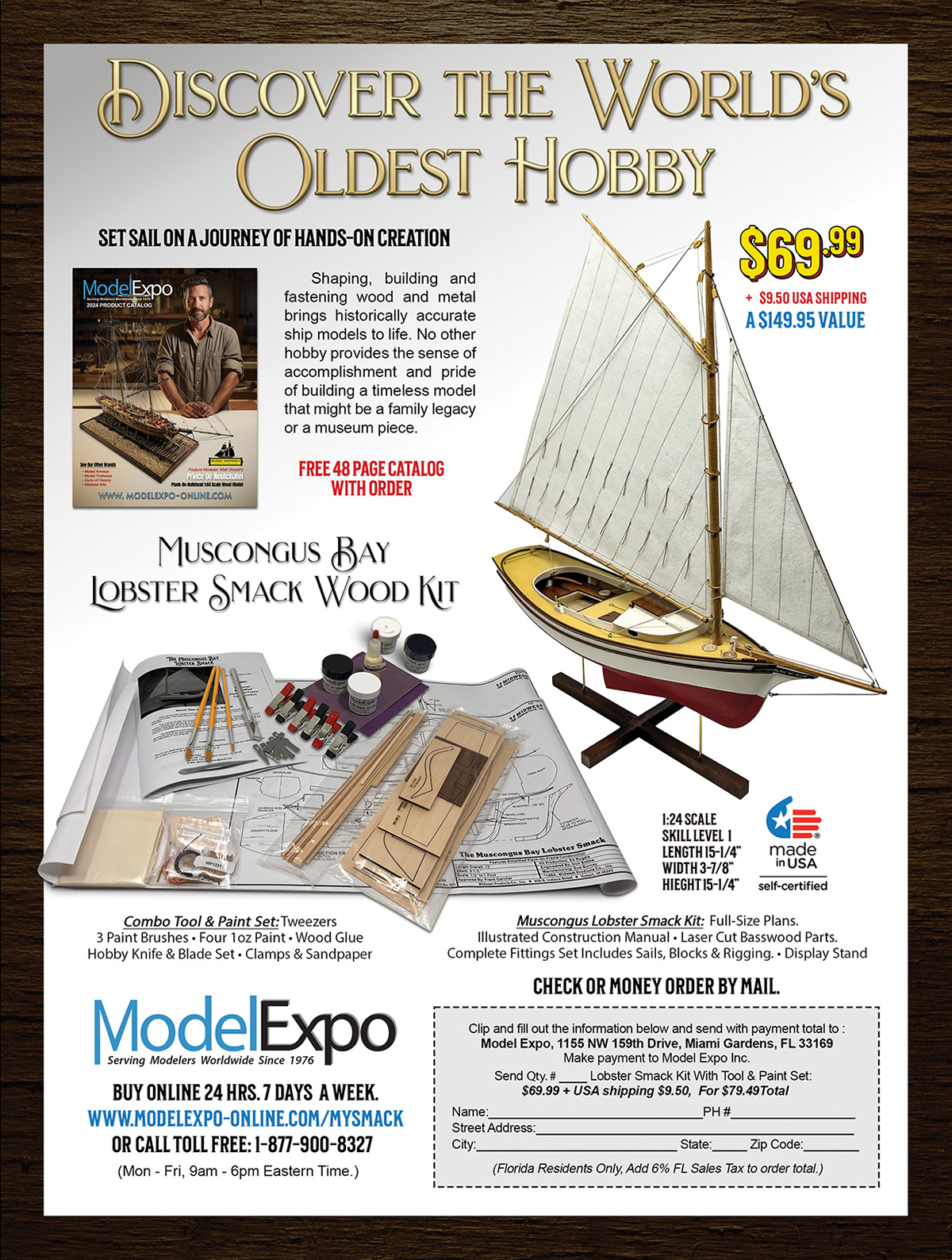 Smithsonian Magazine Full Page Ad