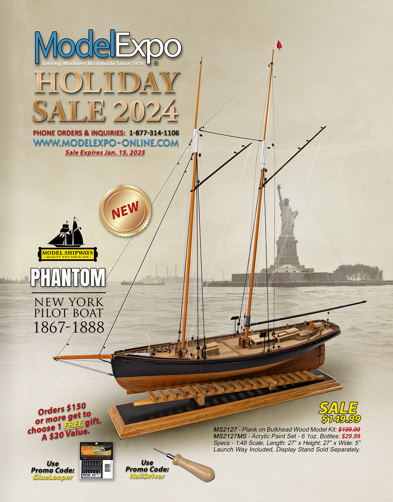 2024 Model Expo Holiday Catalog Cover