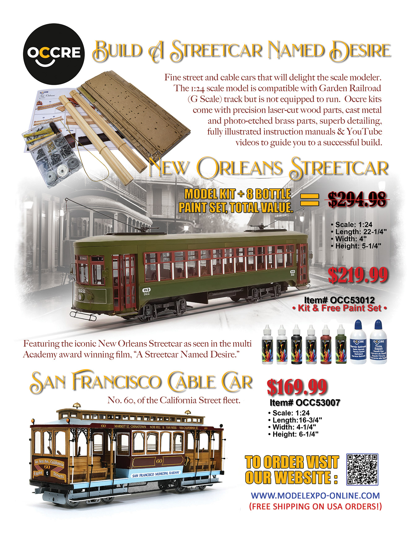 OcCre Full Page Ad