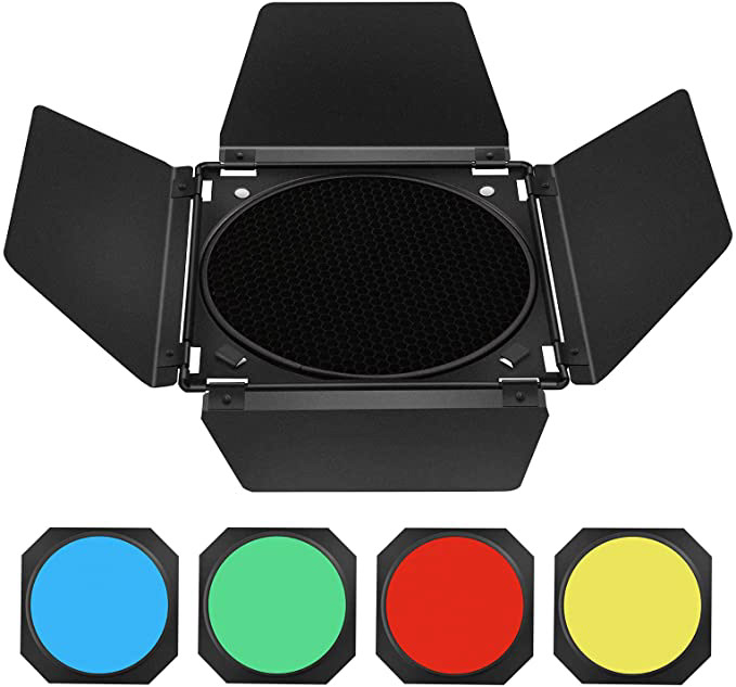 Video Light Barn with Color Gels