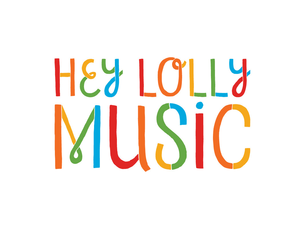 Hey Lolly Music logo by Kara Fuhlbrugge