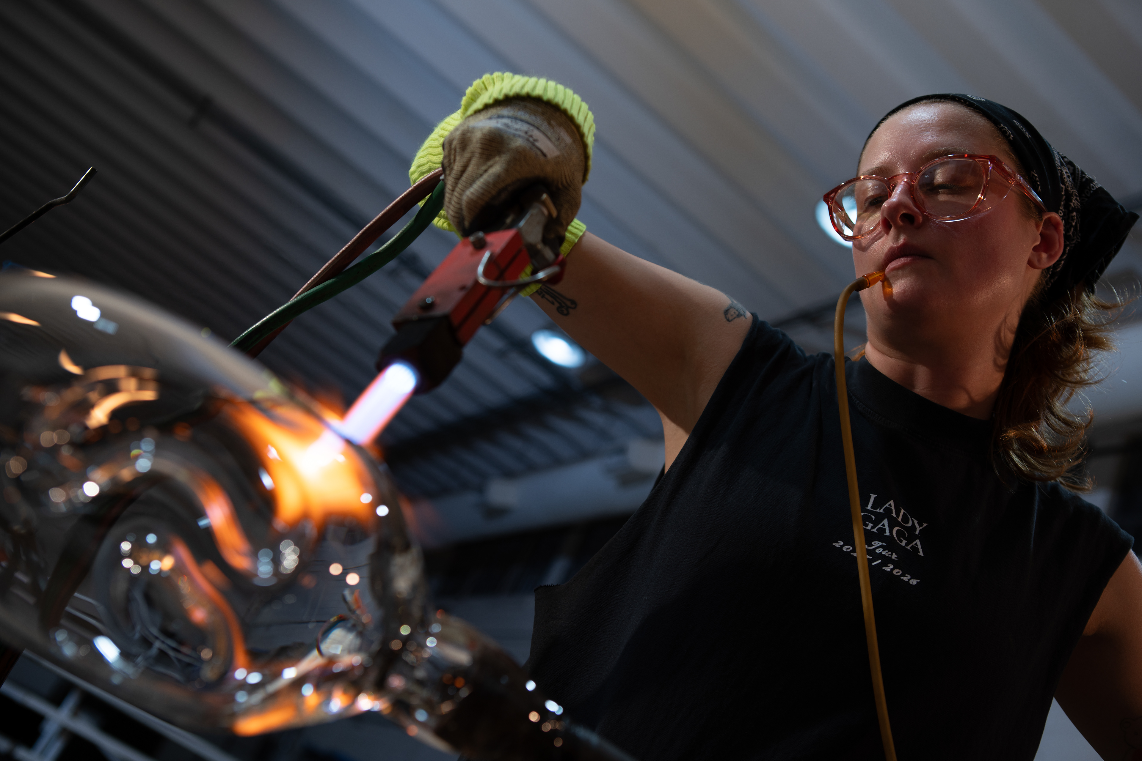 Claire Ferguson - Tulsa Glass Blower