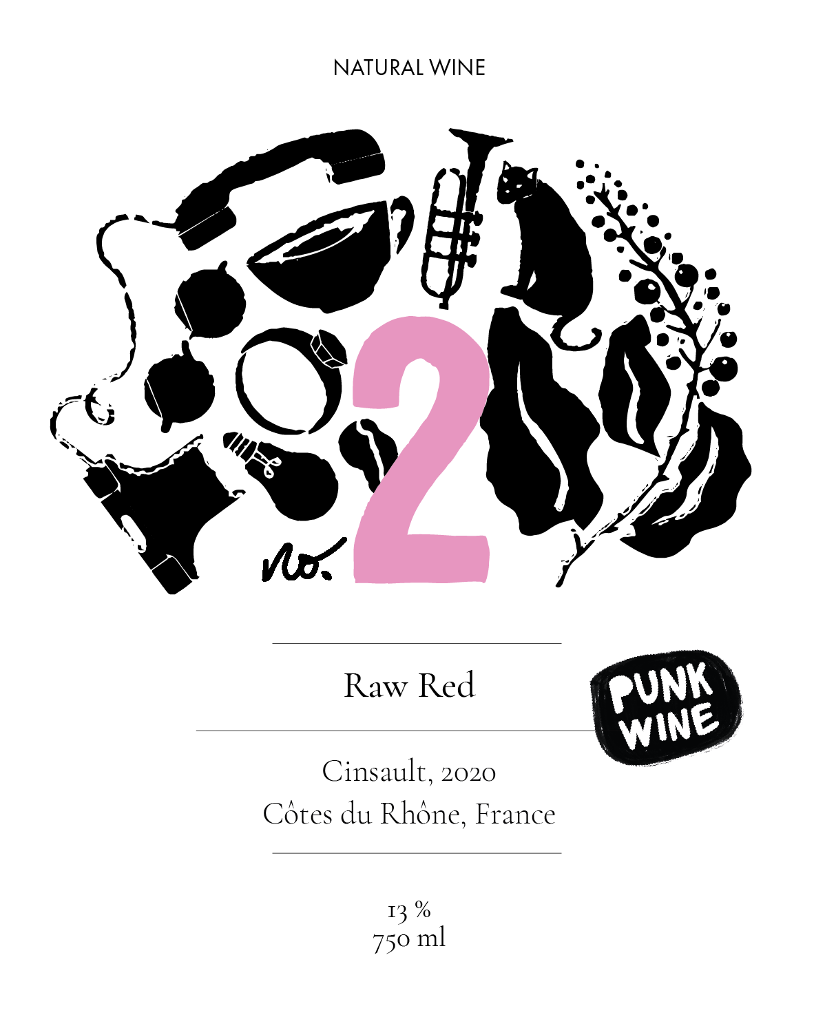 Raw Red no. 2