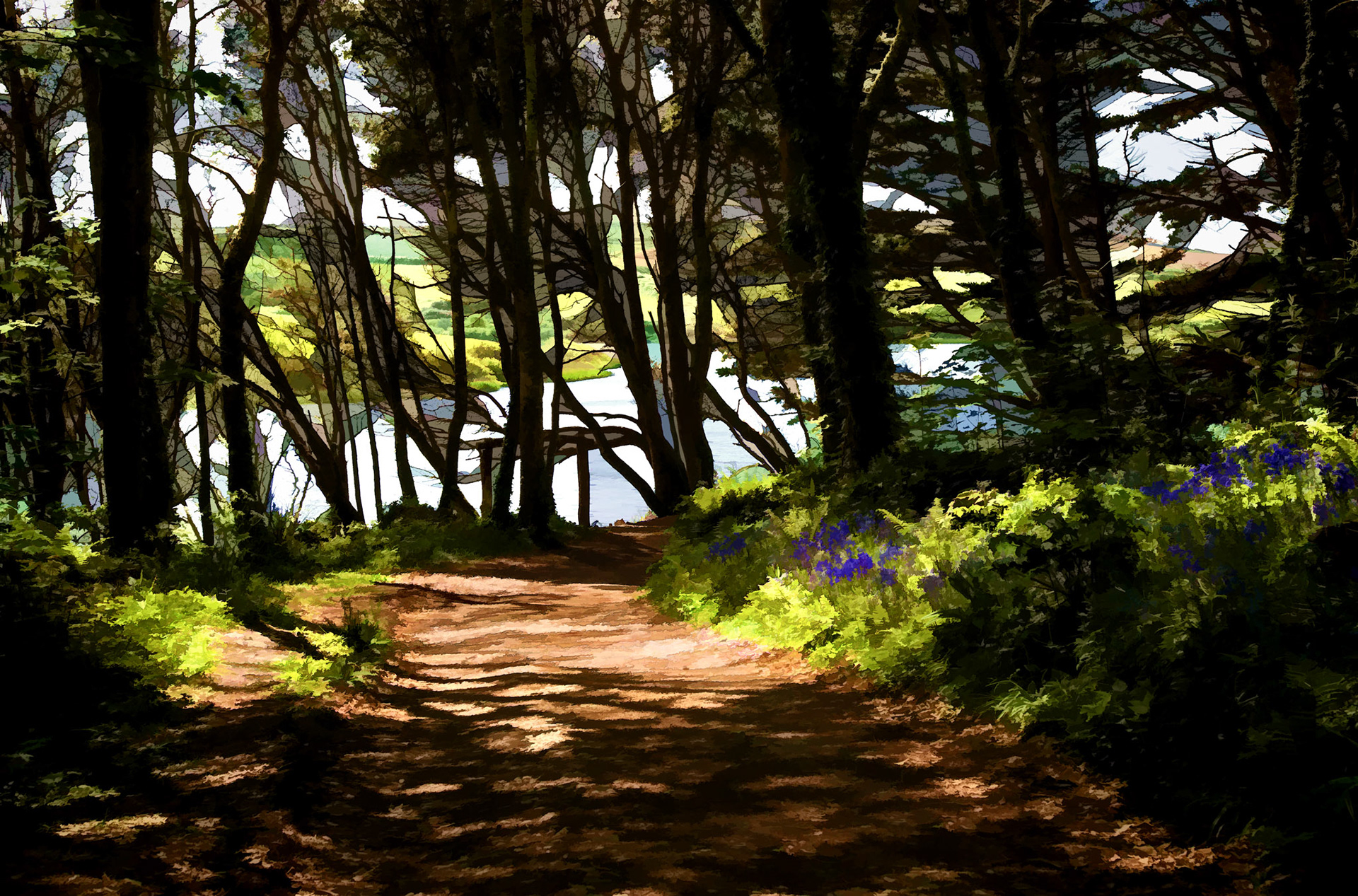 Penrose walk, Helston, Cornwall