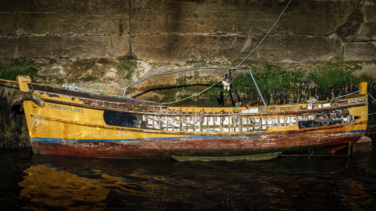 Awaiting scrapping at Newlyn