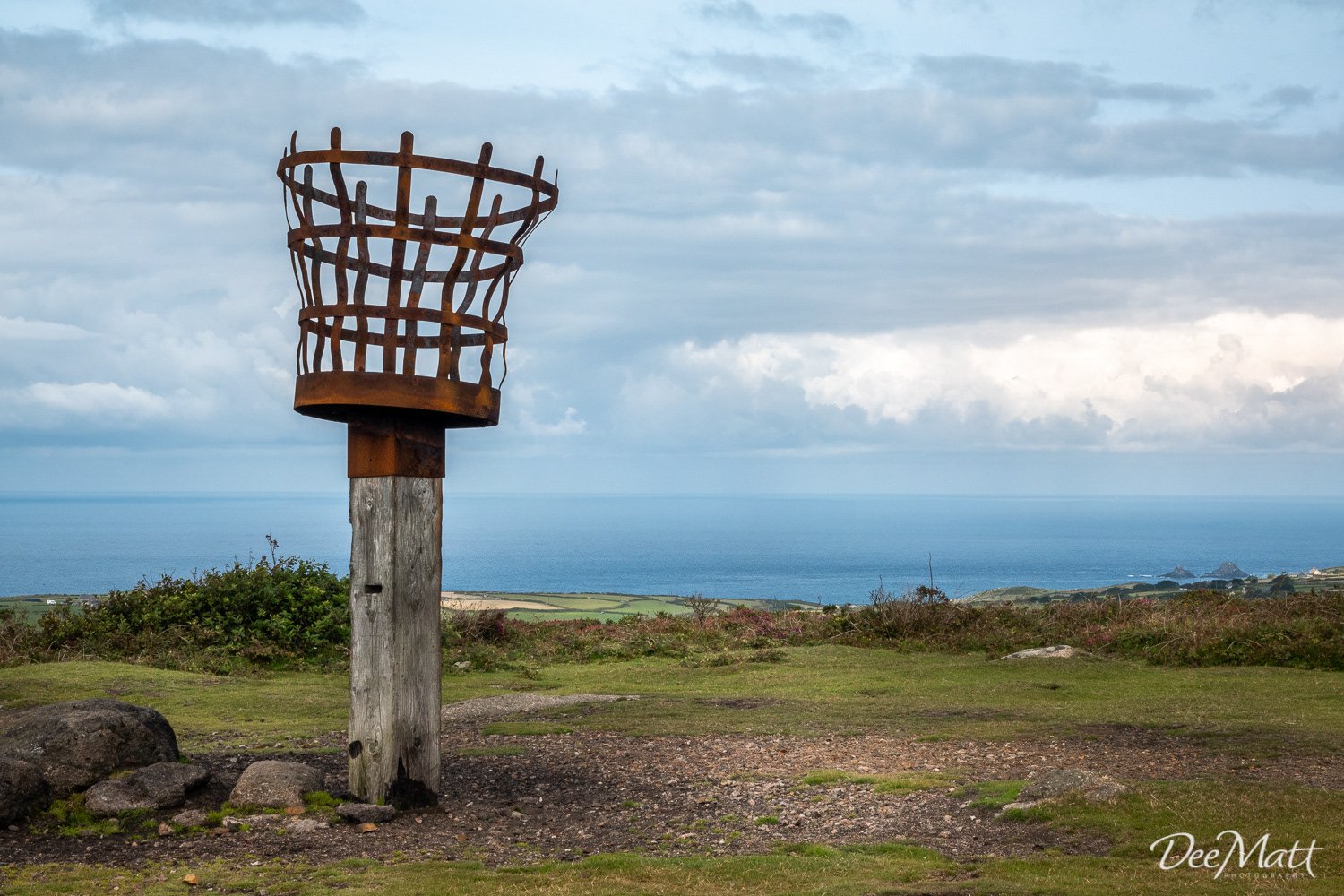 The beacon at Chapel Carn Brea