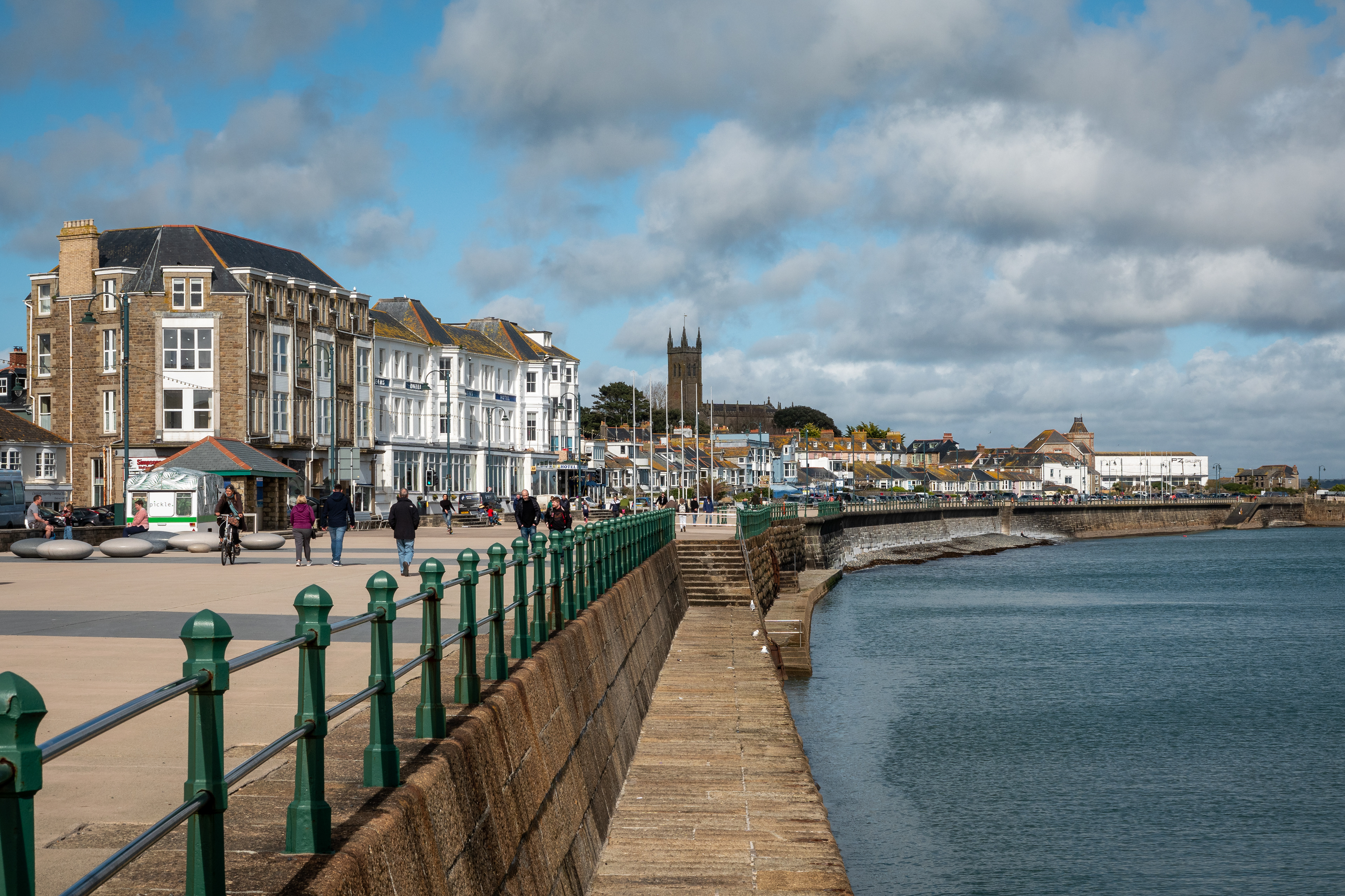 Penzance promenade
