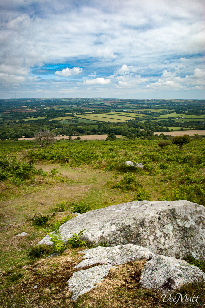 View from Godolphin Hill