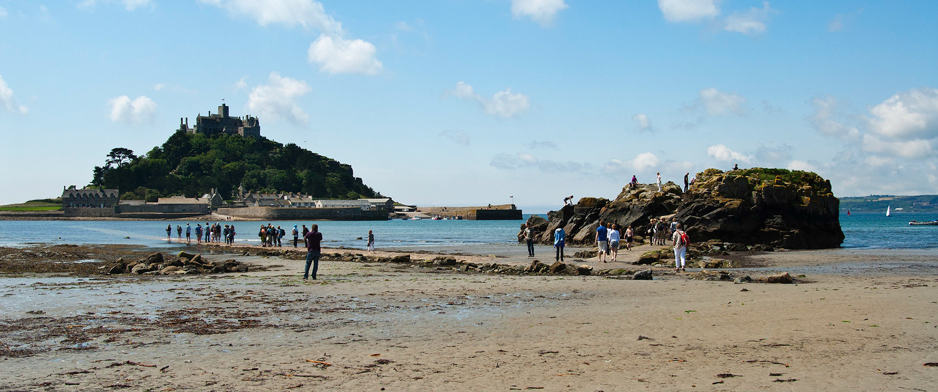 Chapel Rock and St Michael's Mount