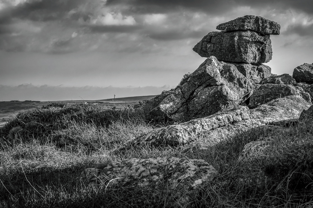 On the downs above Carnyorth
