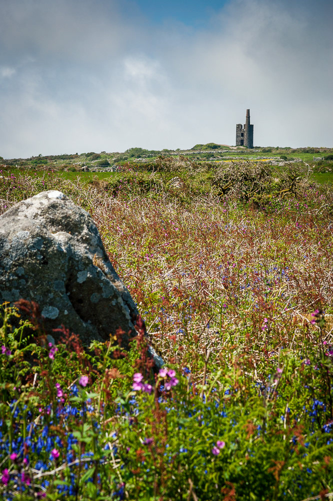 The Greenburrow shaft and engine house, Ding Dong