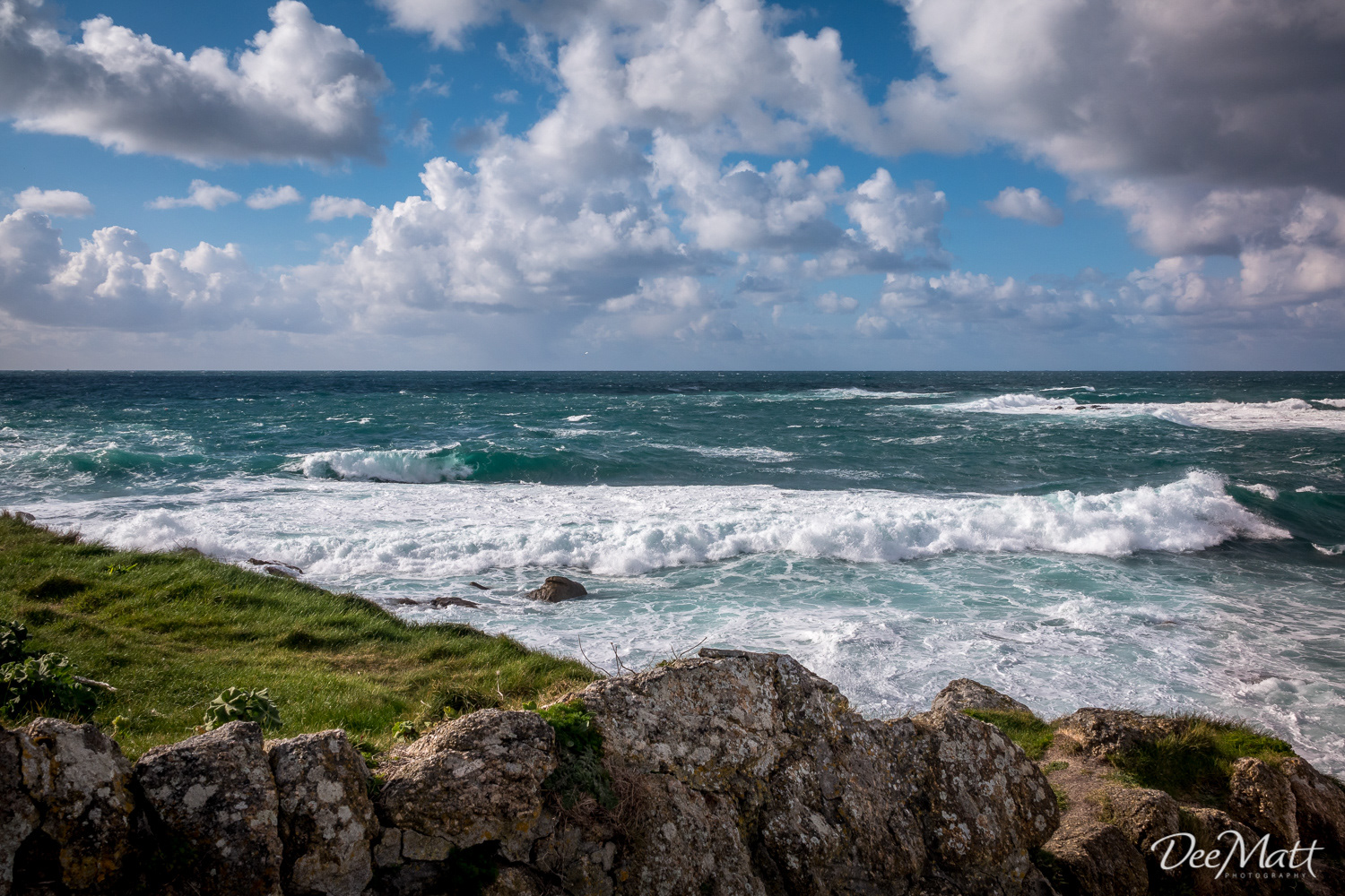 Windy day at Sennen Cove