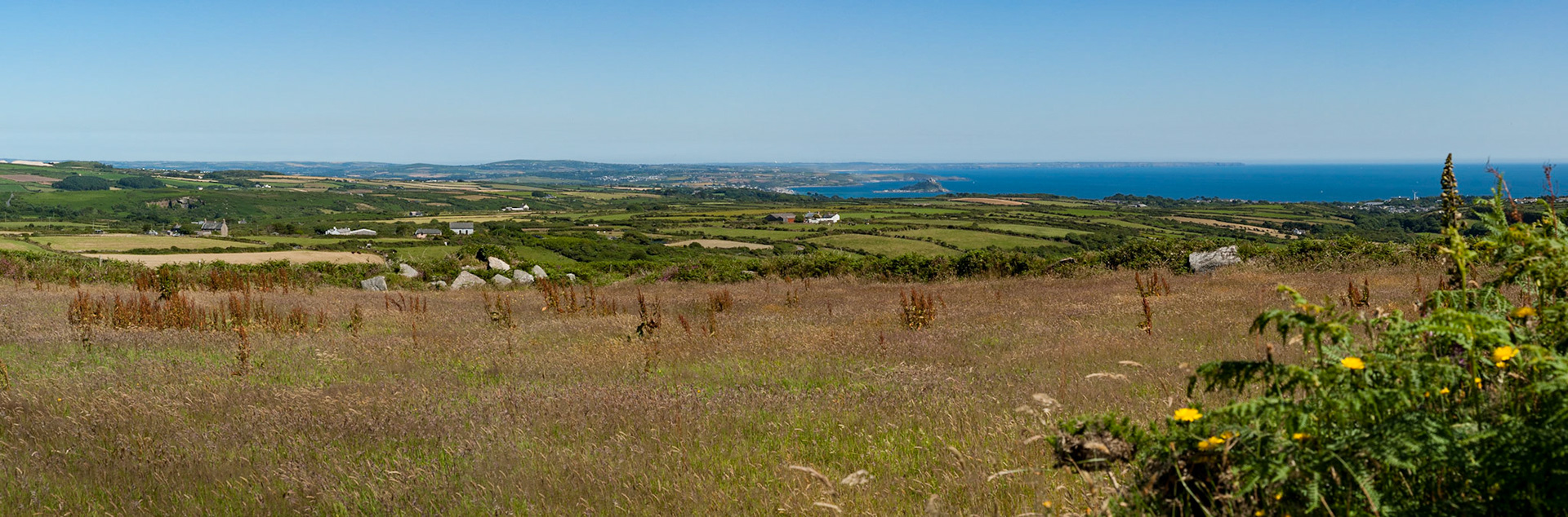 View from near Ding Dong mine