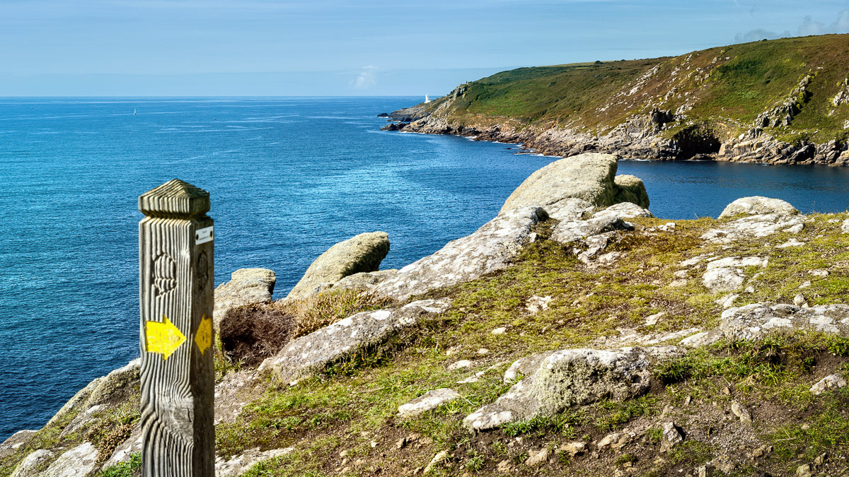 On the SW Coast Path between Mousehole and Lamorna