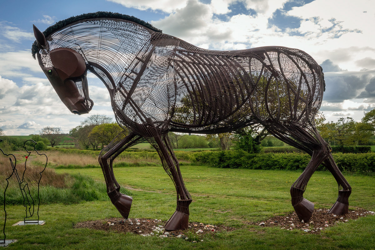 War horse, Featherstone, Yorkshire